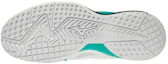 Shop Mizuno Wave Intense Tour 5 'White Green' 61GA190035
