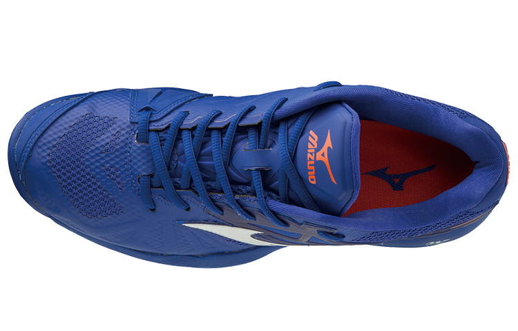 Lookbook Mizuno Wave Intense Tour 5 AC 'Biru Putih' 61GA190001