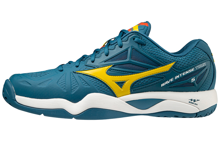 Mizuno Wave Intense Tour 5 AC 'Blue White Yellow' 61GA190030