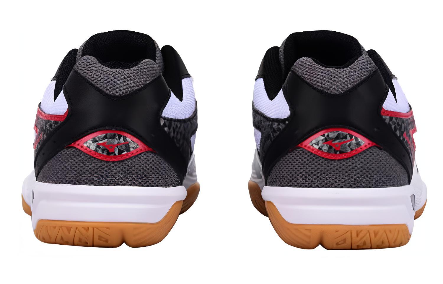 Shop Mizuno Wave Kaiserburg 4 'Black White Red' 81GA182009
