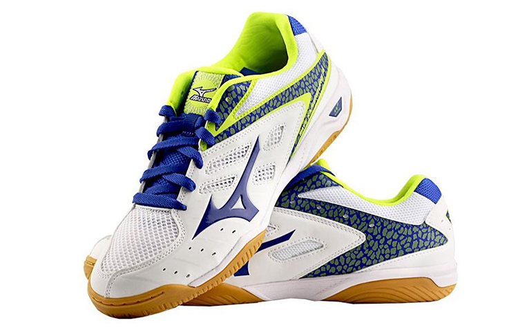 Lookbook Mizuno Wave Kaiserburg 4 'Biru Kuning' 81GA162027