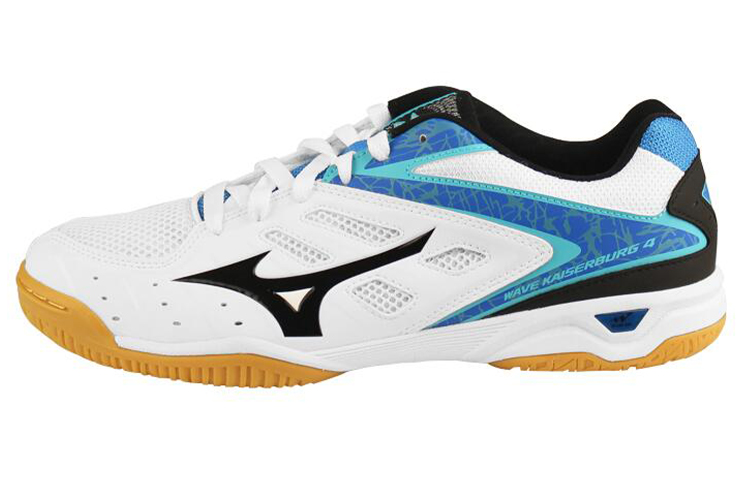 Mizuno Wave Kaiserburg 4 'Ping Pong Black White Blue' 81GA162009