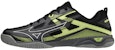 Mizuno Wave Kaiserburg 7 Low Tops pingpong/Table Tennis Shoe Black Yellow 81GA222001