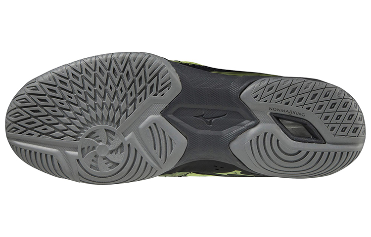 Purchase Mizuno Wave Kaiserburg 7 Chaussures Ping Pong/ Tennis de Table Noir Jaune 81GA222001