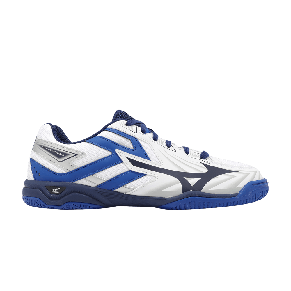 Mizuno Wave Kaiserburg 8 Wide 'White Estate Blue' 81GA242001