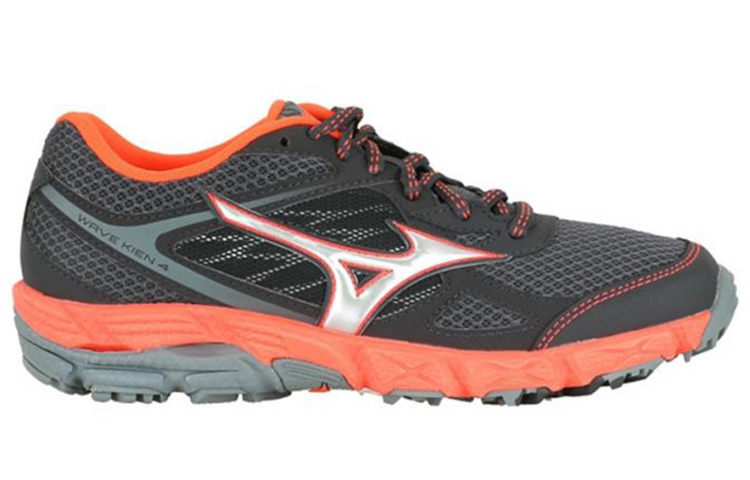 Order Mizuno Wave Kien 4 Low Tops Tahan Aus Hitam Merah J1GK177304