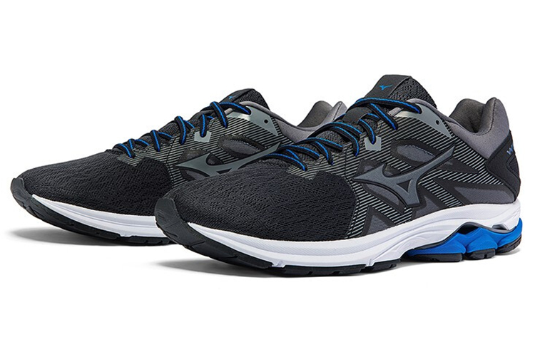 Lookbook Mizuno Wave Kizuna 'Hitam Biru' J1GC191015