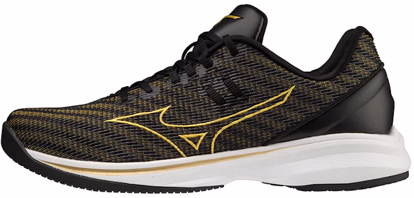Mizuno Wave Light Revolan Pro ''Zwart Goud'' 11GT220150 Buy Mizuno Wave Light Revolan Pro ''Zwart Goud'' 11GT220150