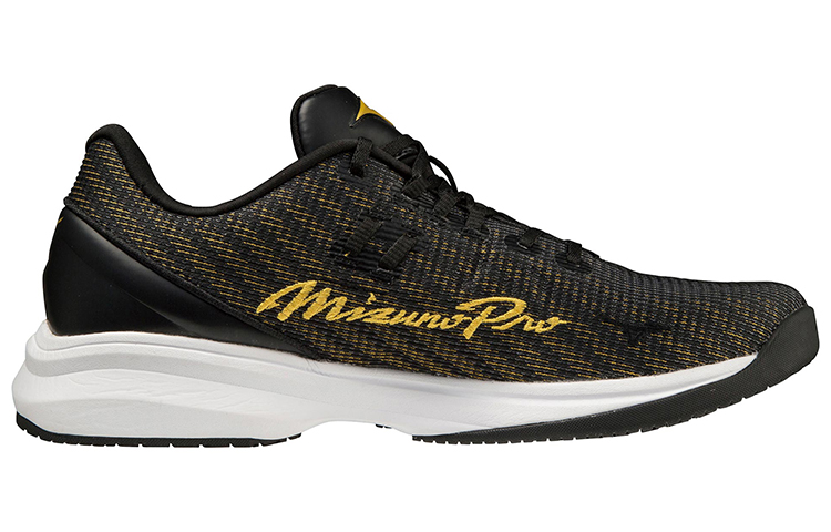 Order Mizuno Wave Light Revolan Pro ''Zwart Goud'' 11GT220150