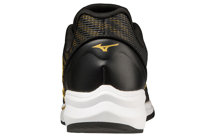 Shop Mizuno Wave Light Revolan Pro ''Zwart Goud'' 11GT220150