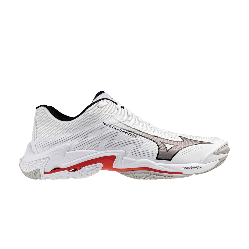 Mizuno Wave Lightning Elite 'White Grey Red' V1GA260059