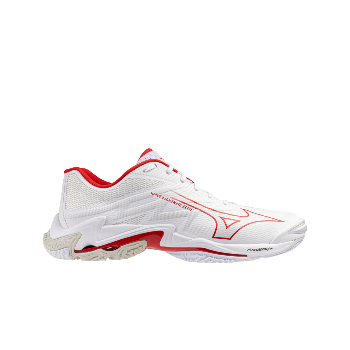 Mizuno Wave Lightning Elite 'White Red' V1GA260054