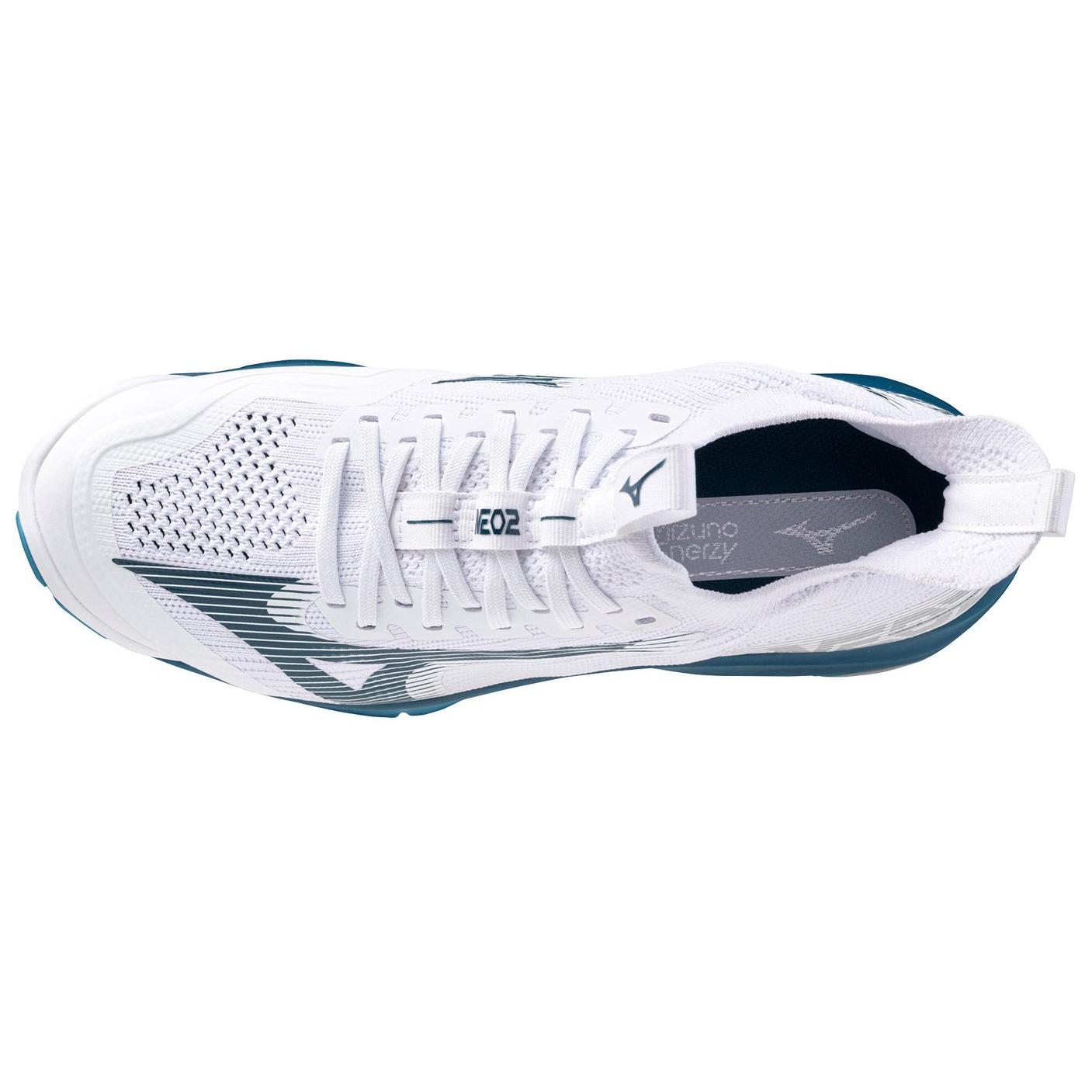 Lookbook Mizuno Wave Lightning Neo 2 'White Sailor Blue' V1GA220221