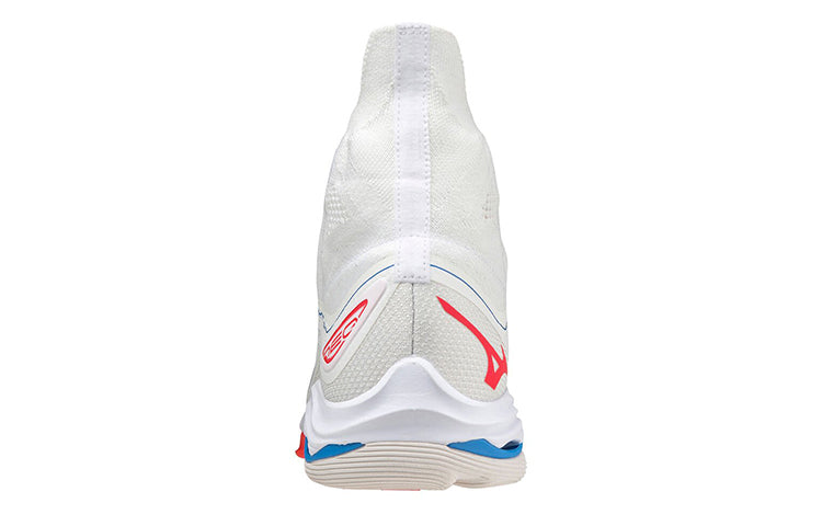 Lookbook Mizuno Wave Lightning Neo 'Putih Biru Perancis' V1GA200225