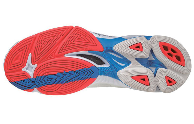 Shop Mizuno Wave Lightning Neo 'Putih Biru Perancis' V1GA200225