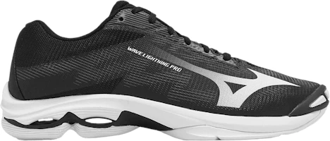 Mizuno Wave Lightning Pro 'Black White' V1GA266052 Mizuno Wave Lightning Pro 'Black White' V1GA266052