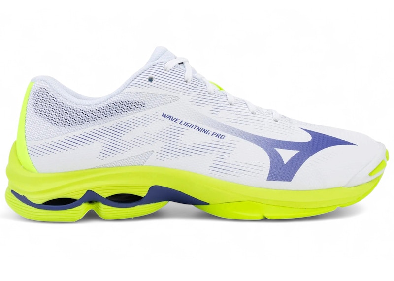 Mizuno Wave Lightning Pro 'White Blie Yallow' V1GA266039