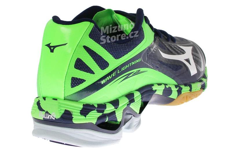 Shop Mizuno Wave Lightning Z2 ''Nero Verde'' V1GA160006