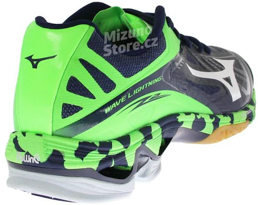 Mizuno Wave Lightning Z2 ''Nero Verde'' V1GA160006 Shop Mizuno Wave Lightning Z2 ''Nero Verde'' V1GA160006