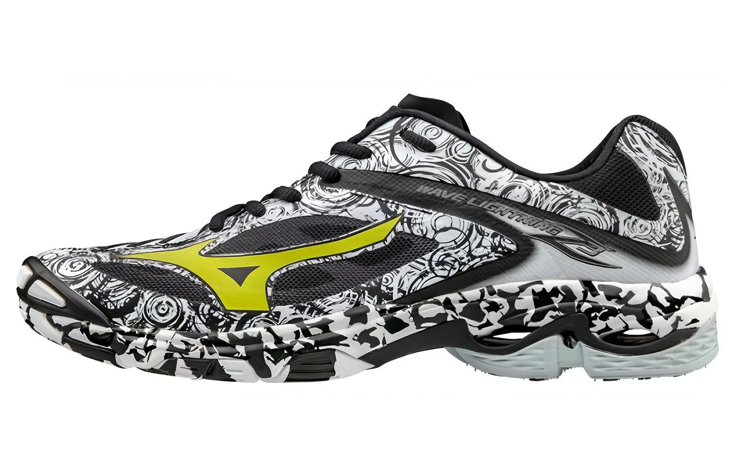 Mizuno Wave Lightning Z3 'Black White Yellow' V1GA170088