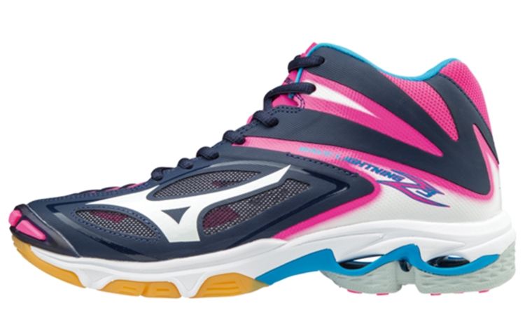 Mizuno Wave Lightning Z3 Mid 'Blue Pink' V1GC170505