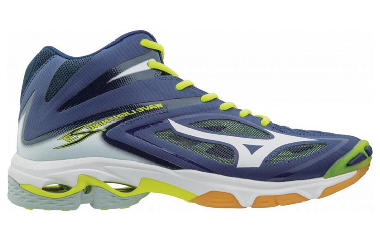 Order Mizuno Wave Lightning Z3 Mid ''Blau Weiß'' V1GA170571