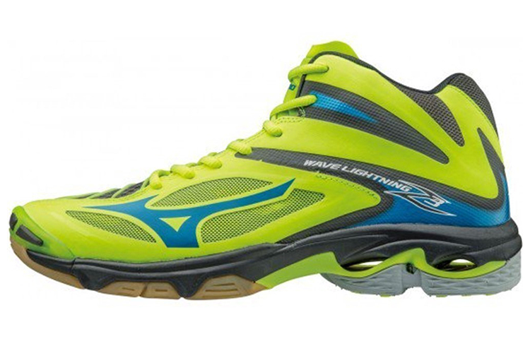Mizuno Wave Lightning Z3 Mid 'Fluorescent Yellow' V1GA170522