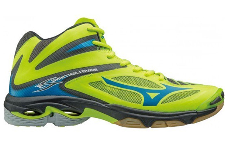 Order Mizuno Wave Lightning Z3 Mid ''Jaune Fluo'' V1GA170522