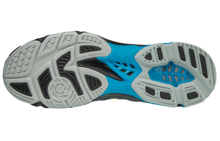 Shop Mizuno Wave Lightning Z4 'Negro Amarillo Azul' V1GA180547