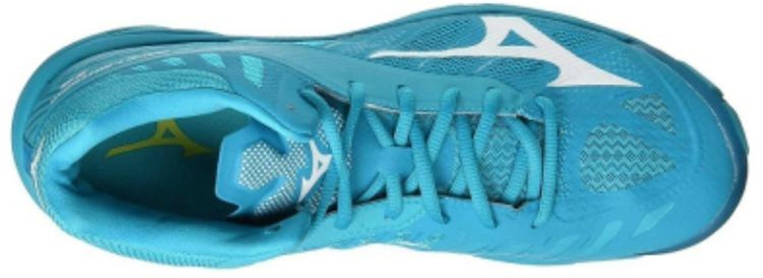 Mizuno Wave Lightning Z4 'Biru' Voli Sepatu V1GA180598 Lookbook Mizuno Wave Lightning Z4 'Biru' Voli Sepatu V1GA180598