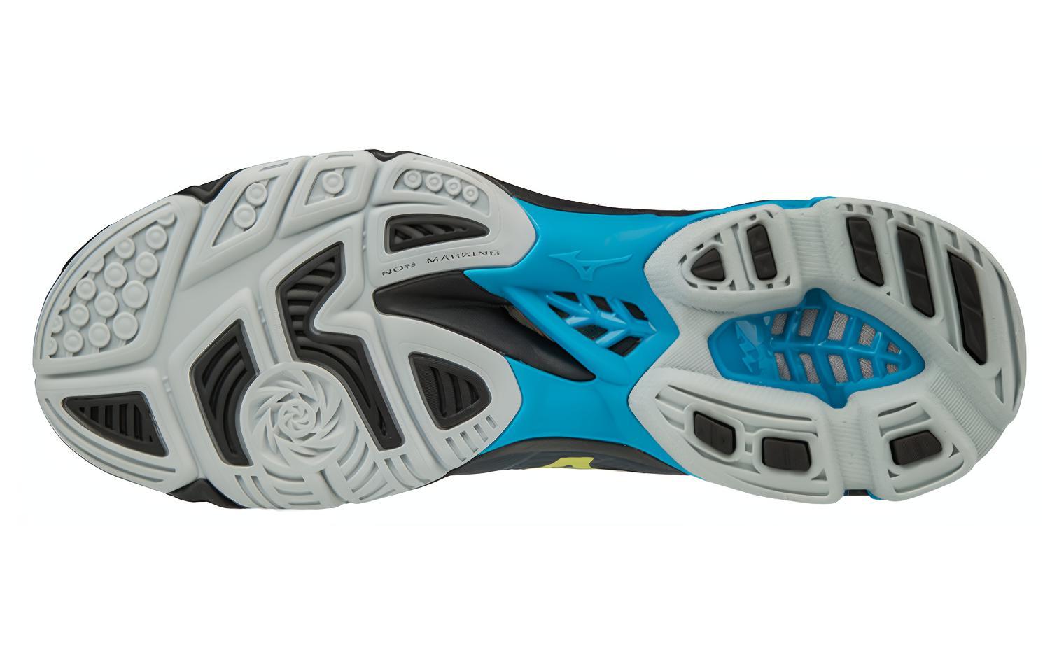Mizuno Wave Lightning Z4 Low 'Black Blue' 圖 3