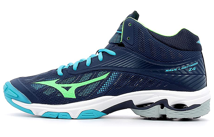 Mizuno Wave Lightning Z4 Mid 'Deep Blue' V1GA180536