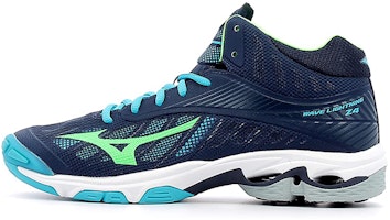 Mizuno Wave Lightning Z4 Mid 'Deep Blue' V1GA180536 Mizuno Wave Lightning Z4 Mid 'Deep Blue' V1GA180536