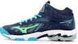 Buy 미즈노 웨이브 라이트닝 Z4 미드 "딥 블루" (Mizuno Weibeu Laiteuning Z4 Mideu "Dip Beullu") V1GA180536