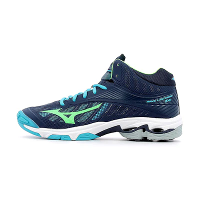 Mizuno Wave Lightning Z4 Mid 'Deep Blue'