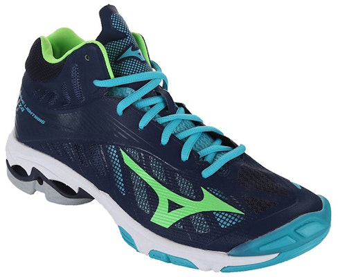 미즈노 웨이브 라이트닝 Z4 미드 "딥 블루" (Mizuno Weibeu Laiteuning Z4 Mideu "Dip Beullu") V1GA180536 Order 미즈노 웨이브 라이트닝 Z4 미드 "딥 블루" (Mizuno Weibeu Laiteuning Z4 Mideu "Dip Beullu") V1GA180536