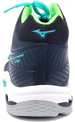 Mizuno Wave Lightning Z4 Mid 'Biru Tua' V1GA180536 Lookbook Mizuno Wave Lightning Z4 Mid 'Biru Tua' V1GA180536
