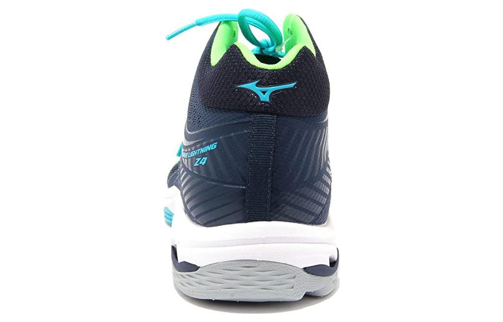 Mizuno Wave Lightning Z4 Mid 'Deep Blue' 圖 3