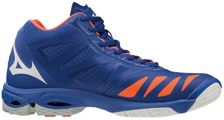 Mizuno Wave Lightning Z5 'Biru Oranye' V1GA190500 Order Mizuno Wave Lightning Z5 'Biru Oranye' V1GA190500