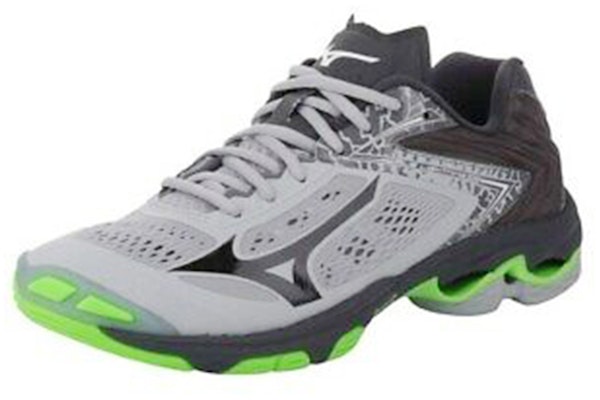 Mizuno Wave Lightning Z5 'Abu-Abu Hijau' V1GA190037 Lookbook Mizuno Wave Lightning Z5 'Abu-Abu Hijau' V1GA190037