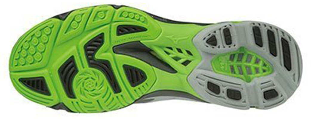 Mizuno Wave Lightning Z5 'Abu-Abu Hijau' V1GA190037 Shop Mizuno Wave Lightning Z5 'Abu-Abu Hijau' V1GA190037