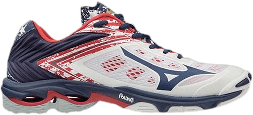 Mizuno Wave Lightning Z5 ''Étoiles et Rayures'' V1GB190013 Buy Mizuno Wave Lightning Z5 ''Étoiles et Rayures'' V1GB190013
