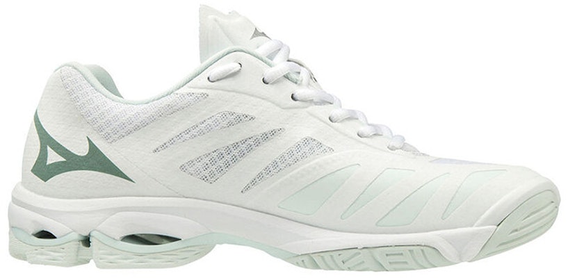 Mizuno Wave Lightning Z5 'Putih Hijau' Sepatu Olahraga. V1GC190099 Order Mizuno Wave Lightning Z5 'Putih Hijau' Sepatu Olahraga. V1GC190099