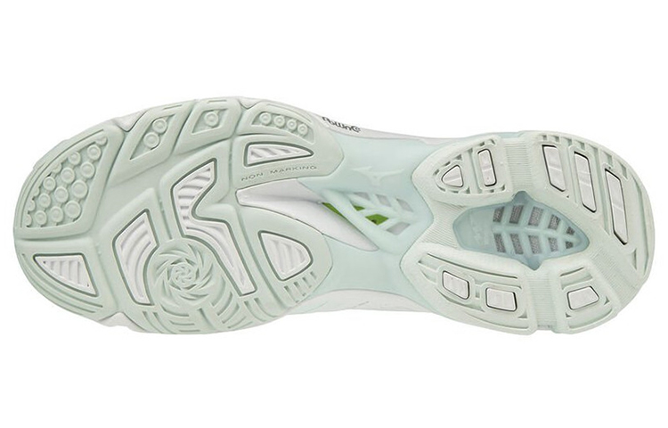 Shop Mizuno Wave Lightning Z5 'Blanco Verde' zapatillas deportivas. V1GC190099