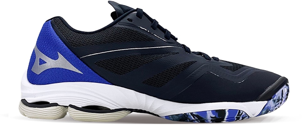 Mizuno Wave Lightning Z6 輕便耐磨防滑 低筒運動鞋 黑藍 Order Mizuno Wave Lightning Z6 輕便耐磨防滑 低筒運動鞋 黑藍