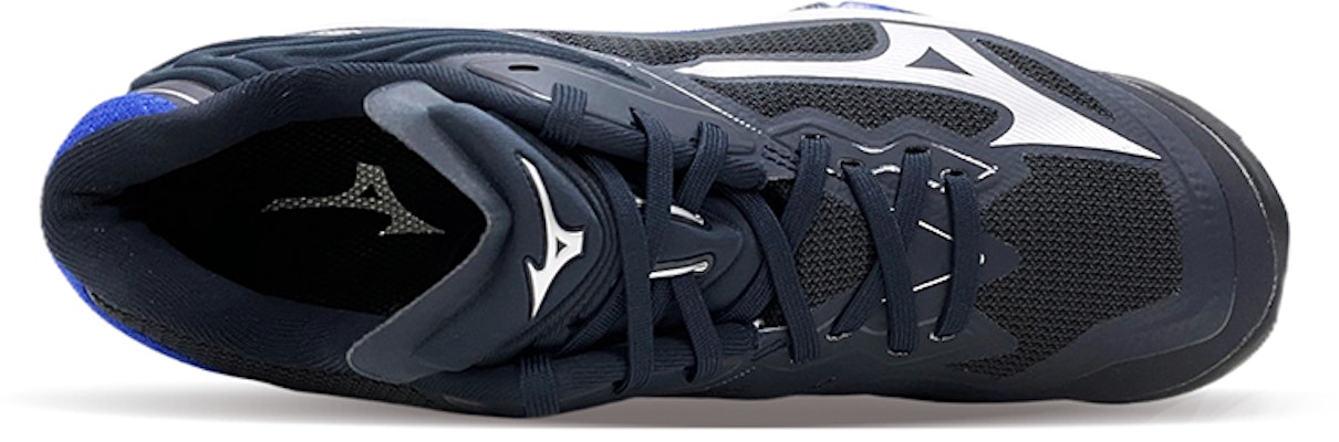 Mizuno Wave Lightning Z6 輕便耐磨防滑 低筒運動鞋 黑藍 Lookbook Mizuno Wave Lightning Z6 輕便耐磨防滑 低筒運動鞋 黑藍