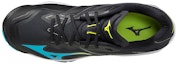 Lookbook Mizuno Wave Lightning Z6 'Hitam Biru Atoll' V1GA200023