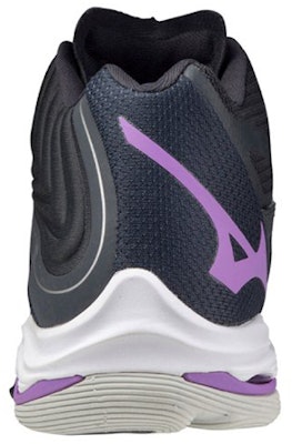 Mizuno Wave Lightning Z6 防滑耐磨 運動排球鞋 男女同款 黑紫色 Lookbook Mizuno Wave Lightning Z6 防滑耐磨 運動排球鞋 男女同款 黑紫色
