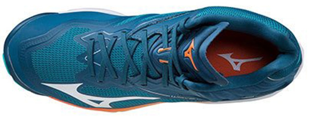 Mizuno Wave Lightning Z6 透氣減震舒適 低幫跑步鞋 男女同款 藍白 Lookbook Mizuno Wave Lightning Z6 透氣減震舒適 低幫跑步鞋 男女同款 藍白