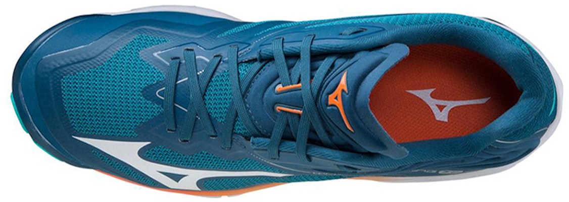 Mizuno Wave Lightning Z6 'Biru Putih' Sepatu Olahraga V1GA200584 Lookbook Mizuno Wave Lightning Z6 'Biru Putih' Sepatu Olahraga V1GA200584